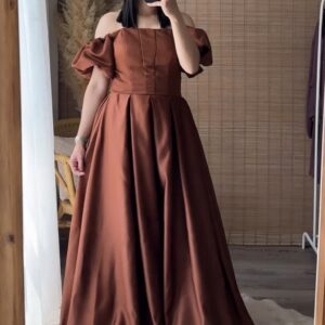 Robe marron