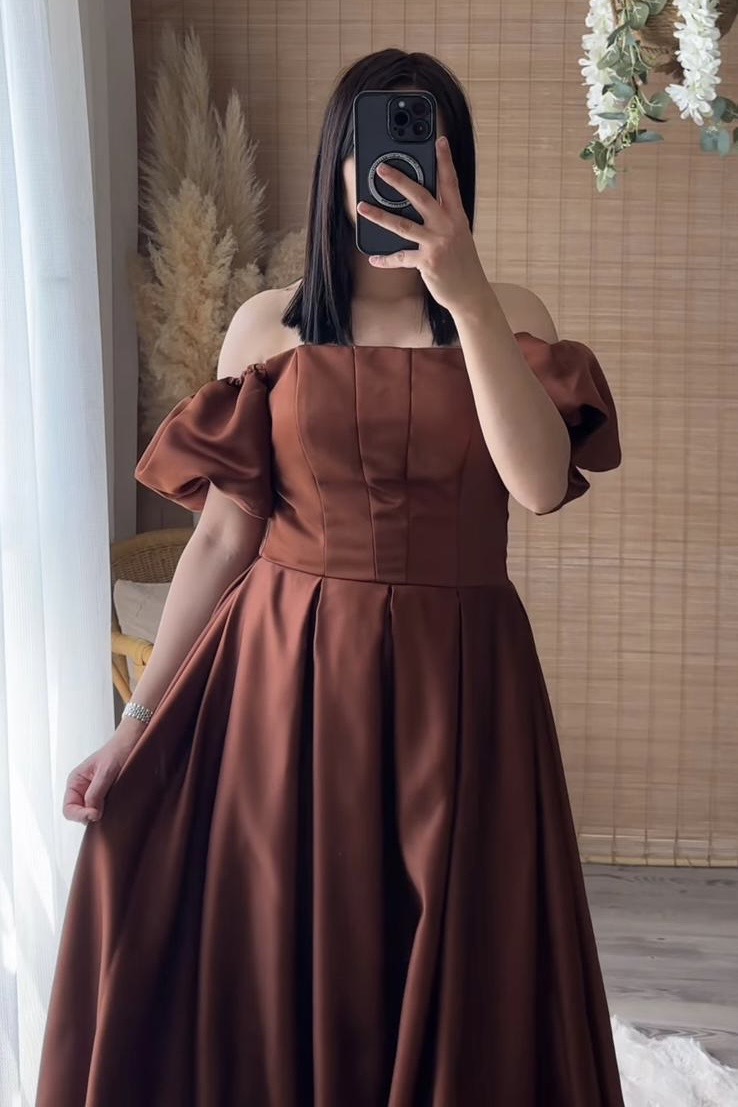 Robe marron – Image 2