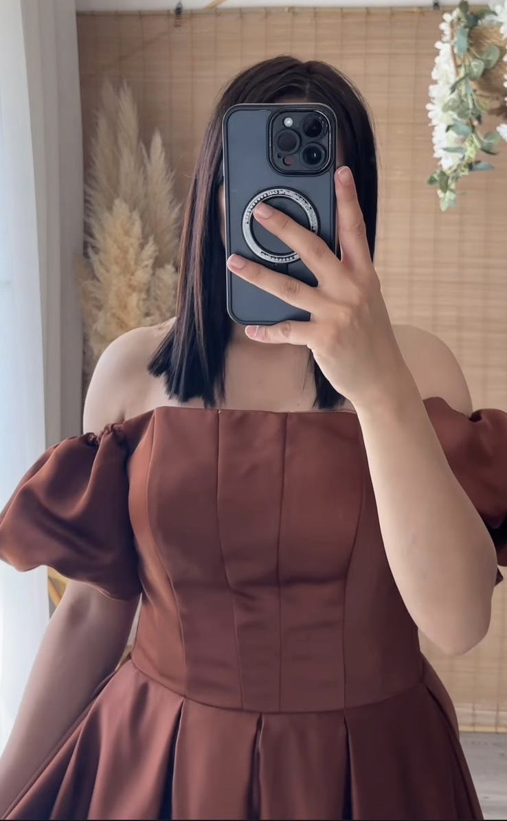 Robe marron – Image 3