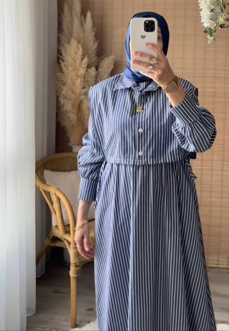 Robe rayée – Image 2