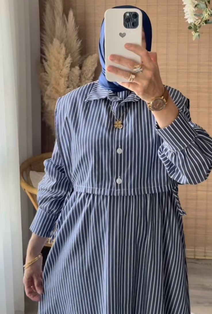 Robe rayée – Image 3